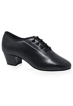 Freed of London Boys Sandy Latin Dance Shoes-Black Leather