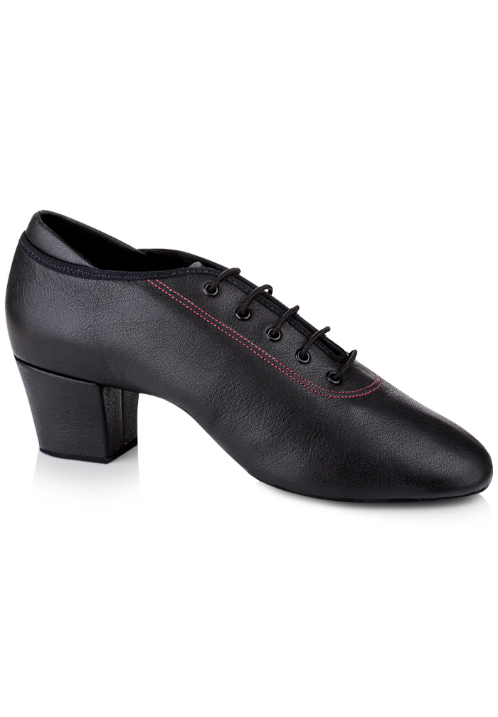 Freed of London Franco Latin Dance Shoes-Black Leather