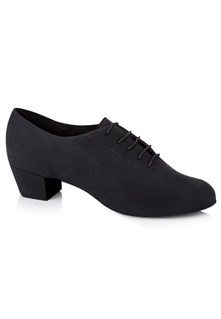 Freed of London Donnie Ladies Practice Shoes-Black Softweave