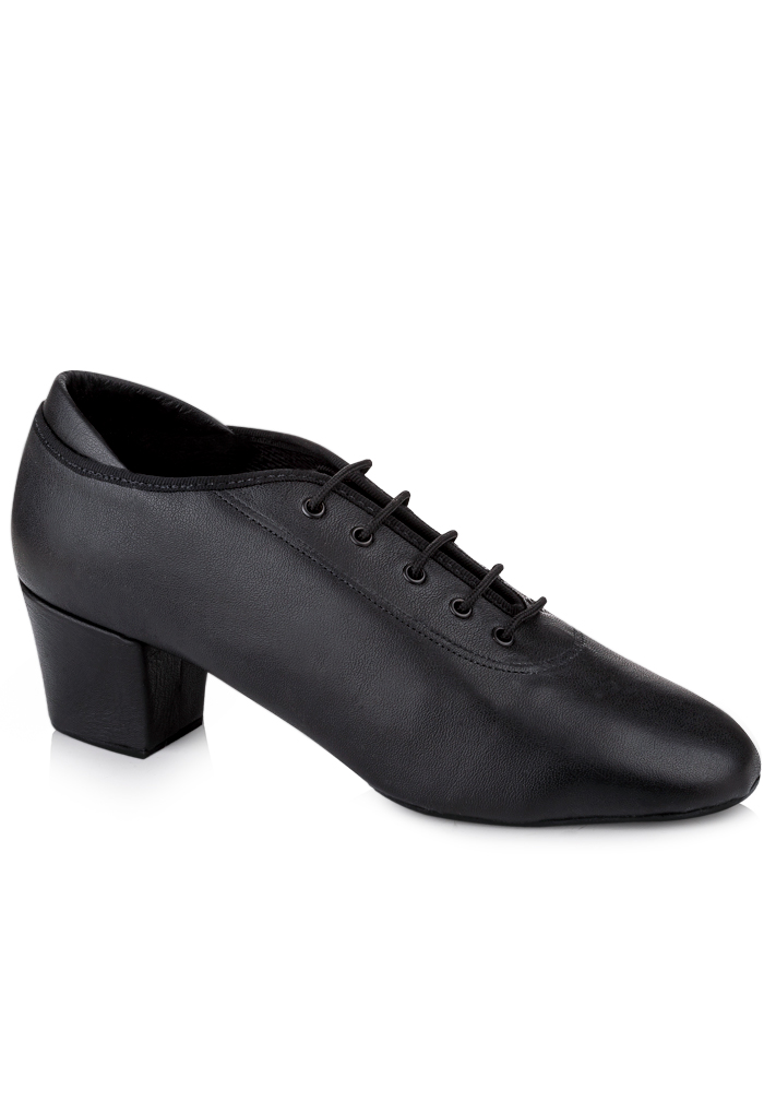 Freed of London Marco Latin Dance Shoes-Black Leather