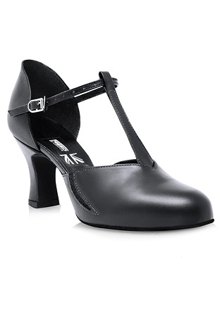 Freed of London Showflex Practice Dance Shoes-Black Leather