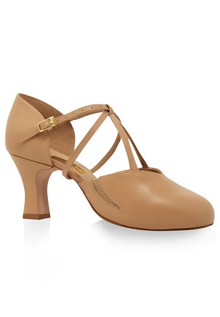 Freed of London Showstopper Social Show Shoes-Tan Leather