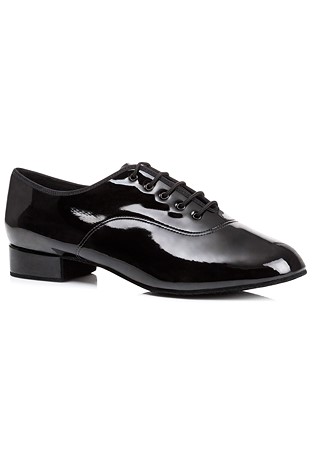 Freed of London Smooth Dance Shoes-Black Patent