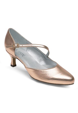 Freed of London Venus Social Dance Shoes-Peach