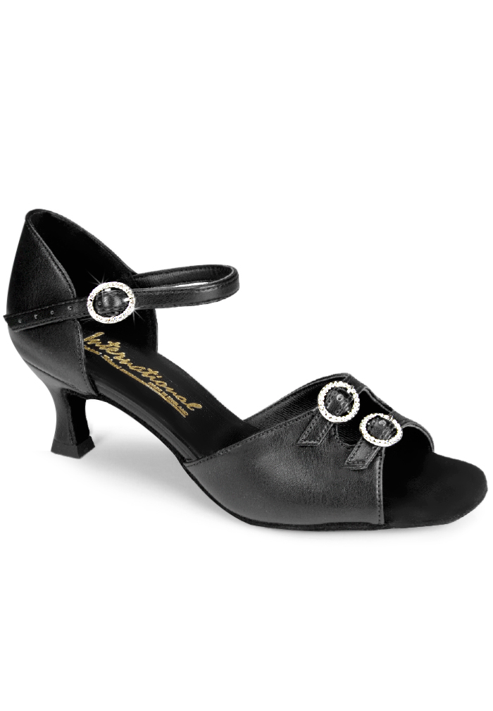 International Dance Shoes IDS Asia -Black Calf