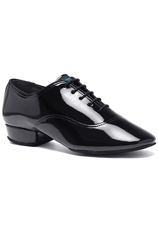 International Dance Shoes IDS Boys Contra -Black Patent