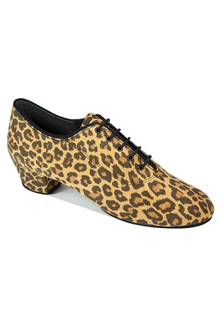 International Dance Shoes IDS Heather Full Sole -Leopard