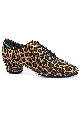 International Dance Shoes IDS Heather Split Sole -Leopard