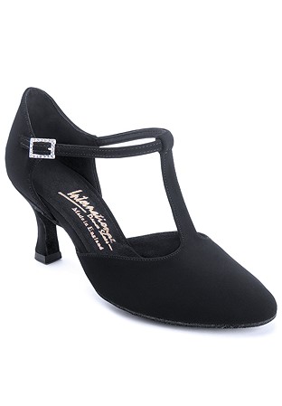 International Dance Shoes IDS Zoe in Pointed Toe -Black Nubuck