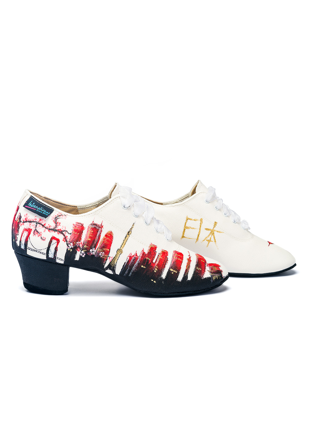 International Dance Shoes IDS Heather Split Sole City Art Practice