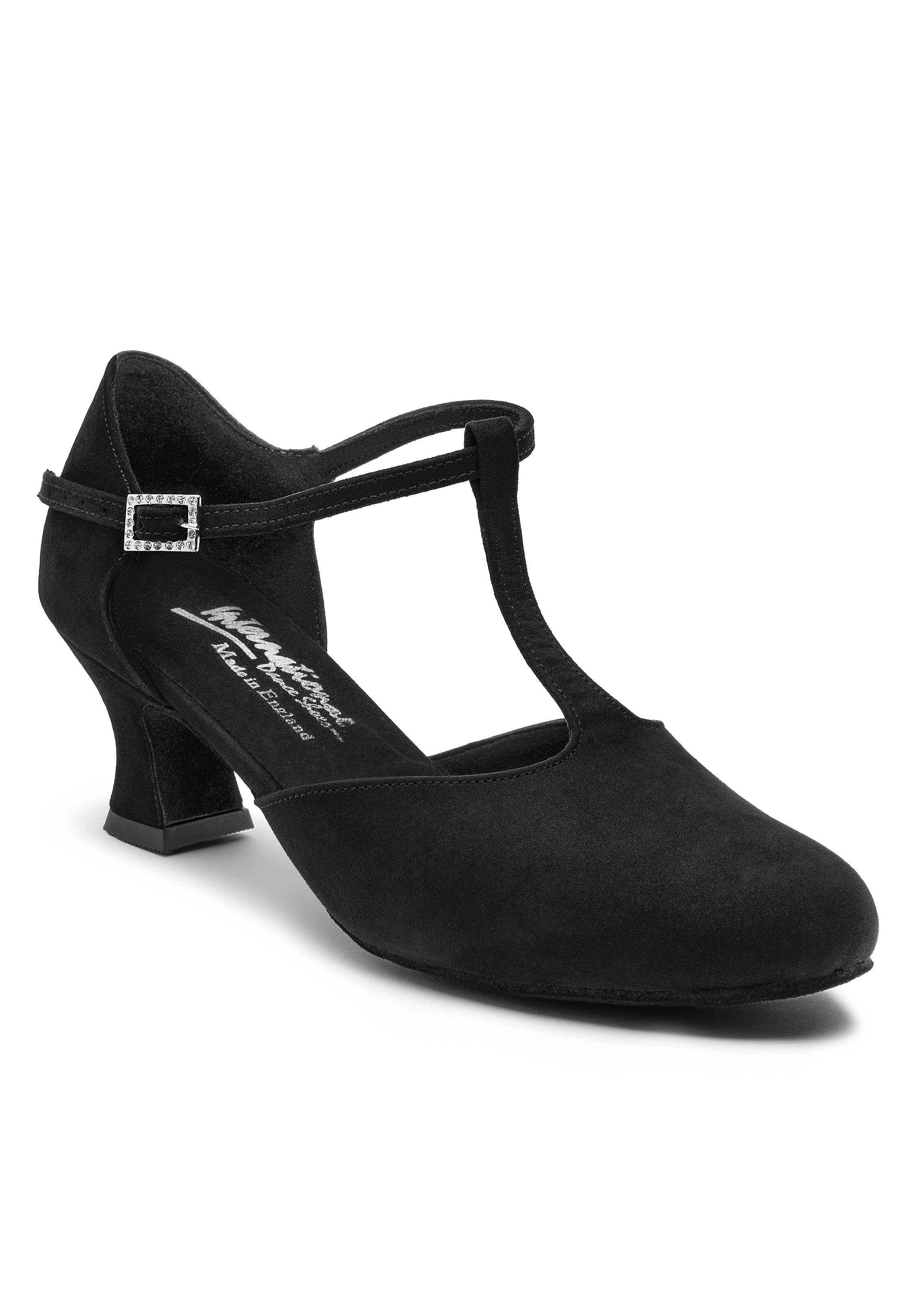 International Dance Shoes IDS Zoe Comfort Fit-Black Nubuck