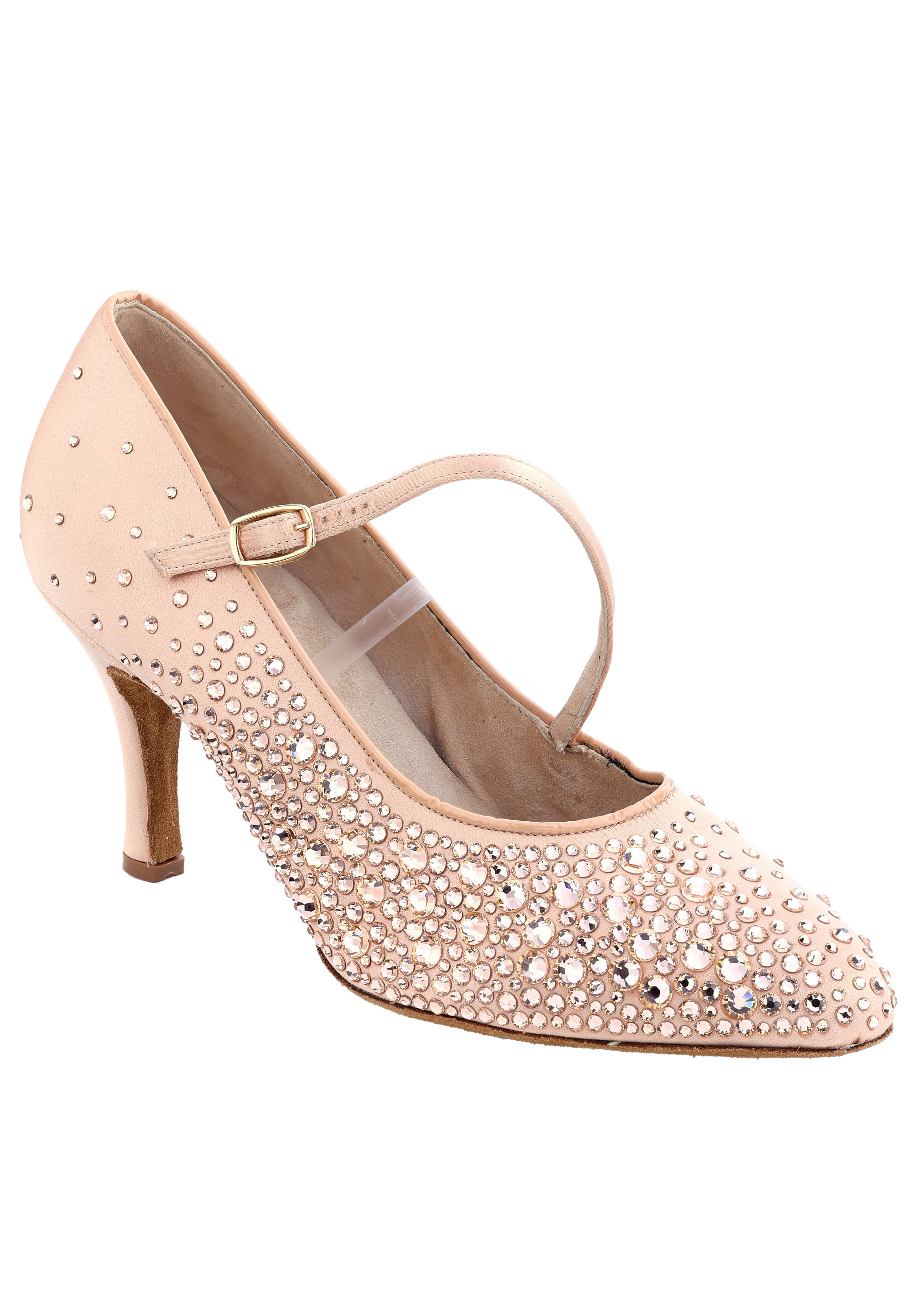 Mandia Ballroom Shoes-Satin 026 / Full Swaroski