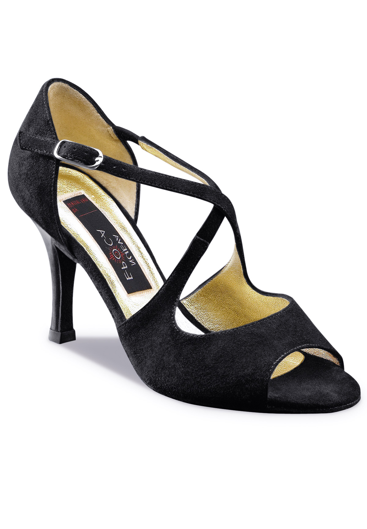 Nueva Epoca Joy Dance Shoes-Black Suede