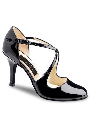 Nueva Epoca Lupe Women Dance Shoes-Black Patent