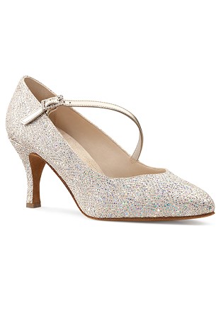 Paoul 1073 Ladies Ballroom Shoes-Dawn Light