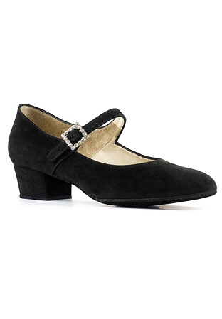 Paoul 11F Carlo IX Shoes-Black Suede