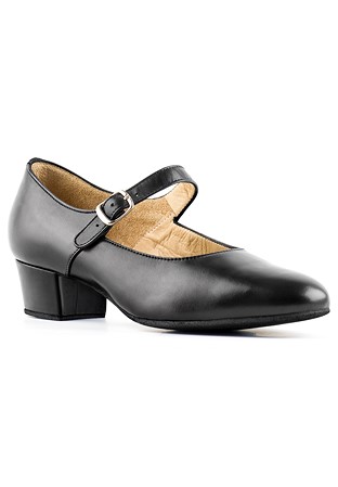 Paoul 11 Carlo IX Shoes-Black Leather