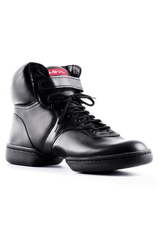 Paoul 1400 Dance Sneaker-Black Leather