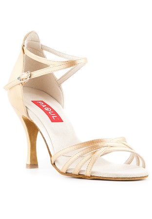 Paoul 158 Latin Dance Sandal-Flesh Satin