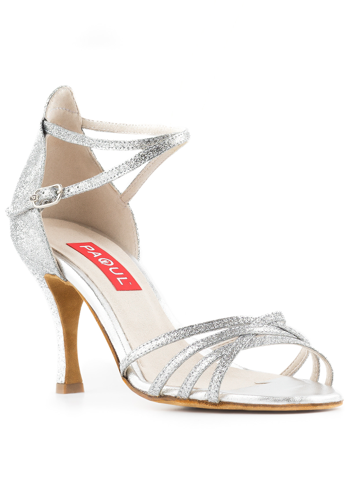 Paoul 158 Latin Dance Sandal-Silver Sl08/Silver Kid