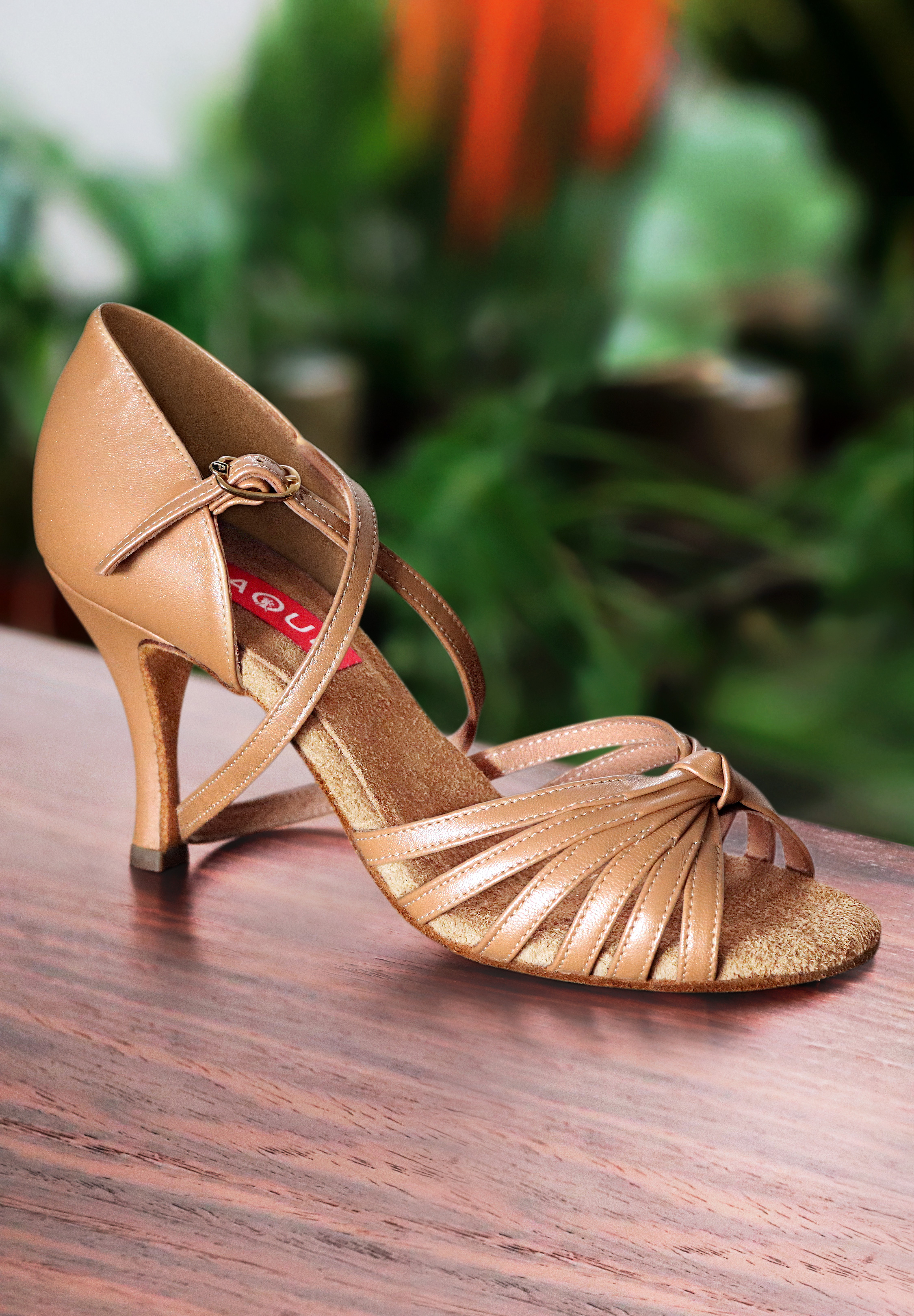 Ladies Women Ballroom Dance Shoes for Latin Salsa Tango SERA1606 Black Leather 2.5 Heel