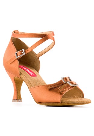 Paoul 197 Dance Sandal-Tan Satin