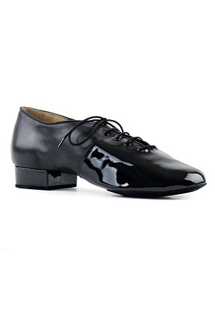 Paoul 2049 Super Flex Shoes-Black Patent/Black Leather