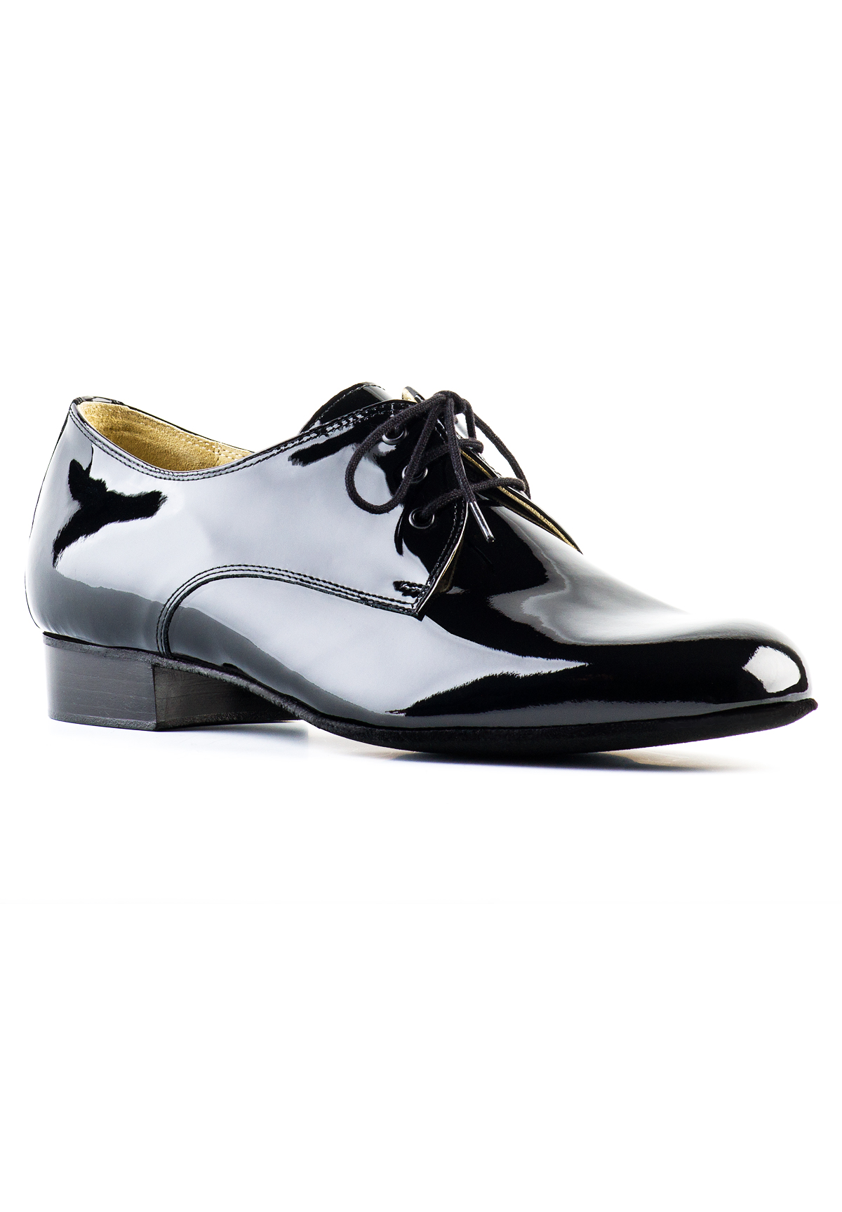 Paoul 2 Derby Shoes for Boys-Black Patent