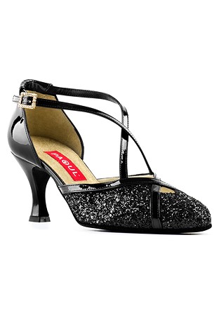 Paoul 500 Charleston Shoes-Black Patent/Black Sl01