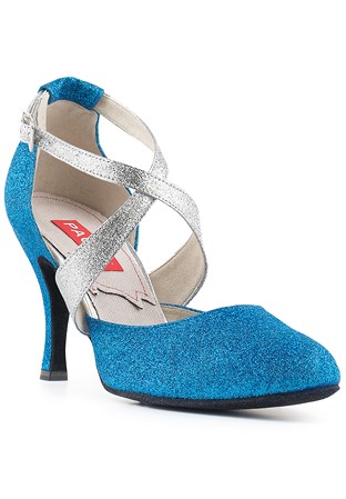 Paoul 603 Dance Shoes-Light Blue Sl08/Silver Sl08/Silver Kid