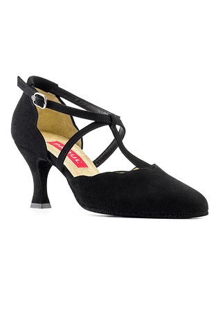 Paoul 623 Charleston Shoes-Black Suede
