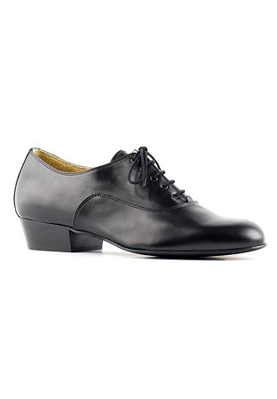 Paoul 6500 Oxford Shoes-Black Leather