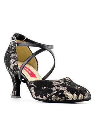 Paoul 654 Charleston Shoes-Lace 2009/Black Leather