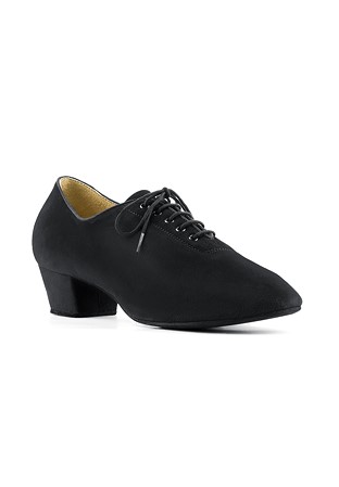 Paoul 802 Dance Shoes for Boys-Black Suede