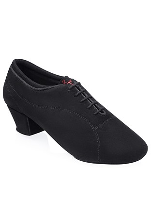 Ray Rose Bryan Watson Mens Latin Shoes BW111-Black Nappa Suede