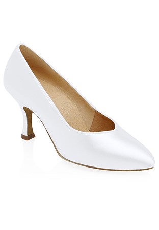 Ray Rose Claudia Ballroom Shoes 964-White Satin