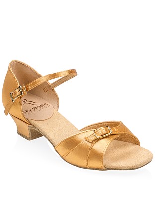 Ray Rose Dewdrop Girls Latin Shoes 504-Flesh Satin