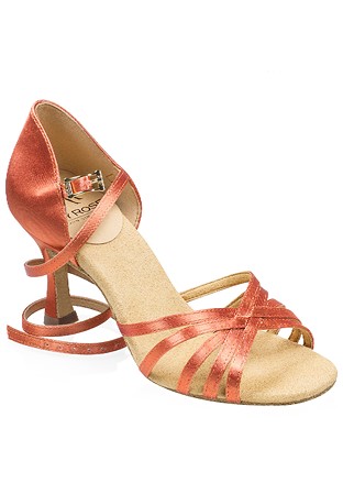 Ray Rose Hygea Xtra Ladies Latin Shoes 836-X-Dark Tan Satin