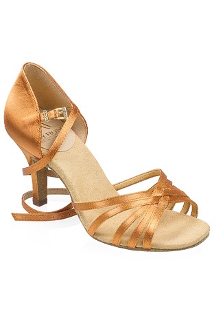 Ray Rose Hygea Xtra Ladies Latin Shoes 836-X-Light Tan Satin
