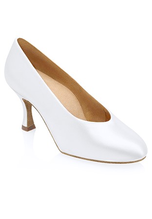 Ray Rose Landslide Ballroom Shoes 106-White Satin