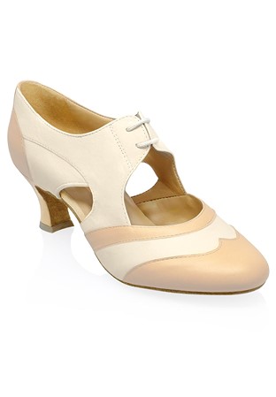 Ray Rose Lorna Lee Practice Shoes L112-Beige/Tan Leather