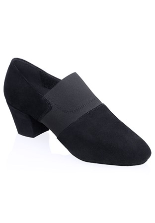 Ray Rose Luna Practice Shoes 419-Black Nappa Suede Leather/Elastic