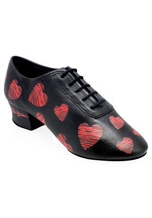 Ray Rose Solstice Practice Shoes 415-Heart Print Leather