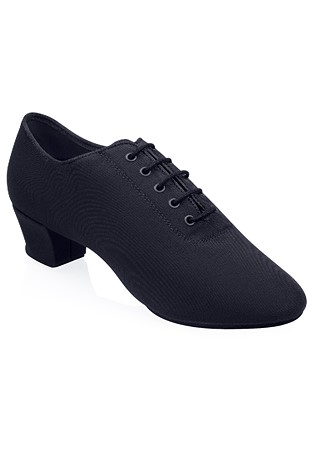 Ray Rose Thunder Mens Latin Shoes 460-Black Fabric