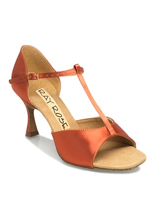 Ray Rose Snowflake 812-Dark Tan Satin
