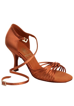 Supadance 1060-Dark Tan Satin