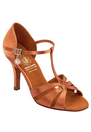 Supadance 1177-Dark Tan Satin