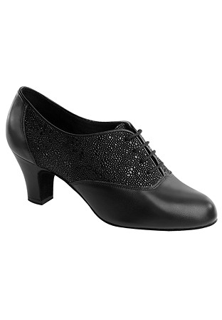 Supadance 1227-Black Leather/Black Stingray