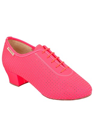Supadance 1326-Neon Pink Perf Eco Leather