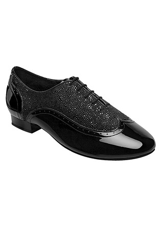Supadance 6405-Black Patent/Black Stingray